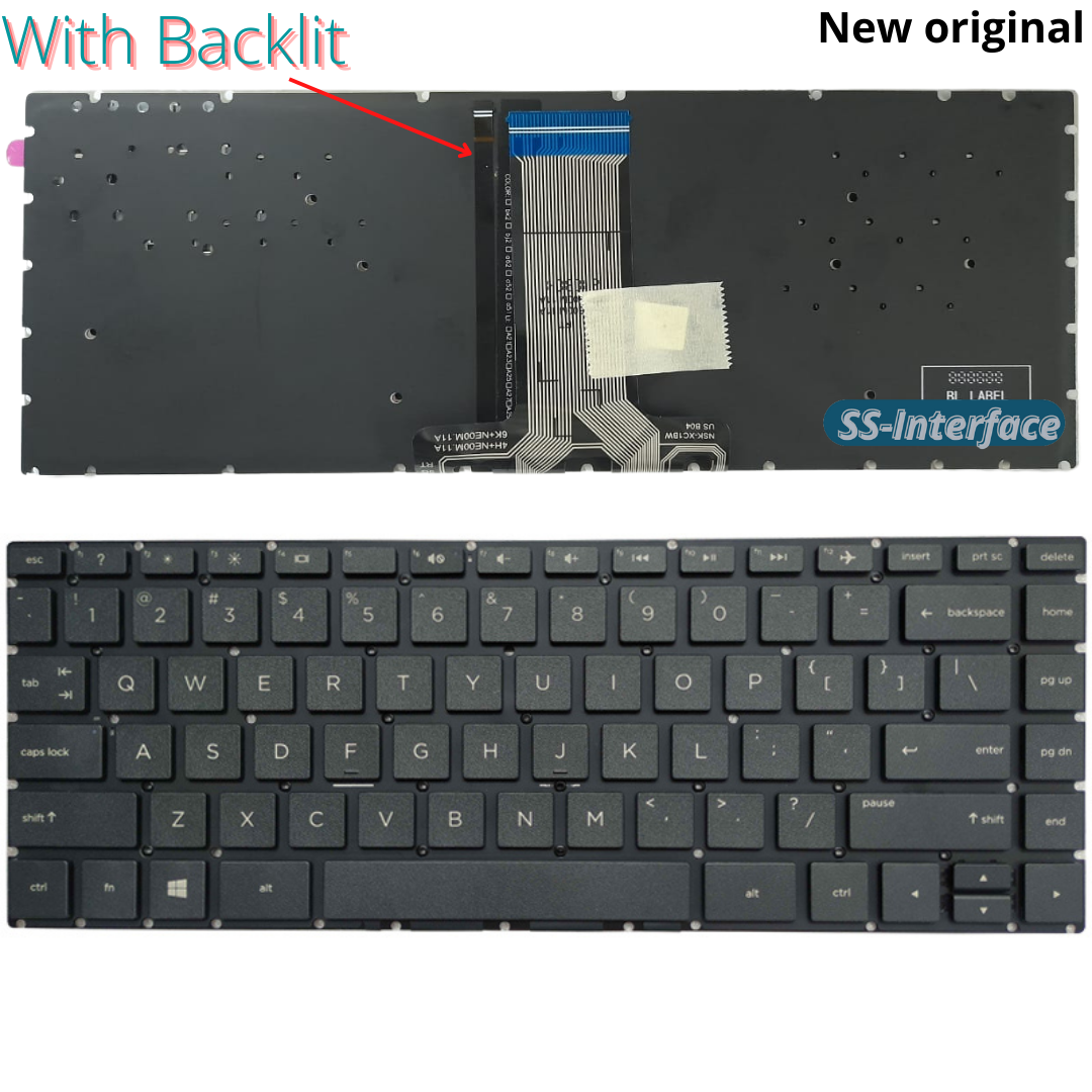 KEYBOARD LAPTOP HP 14BW005AU 14BW001AX 14BW001AU 14BW009AU 14