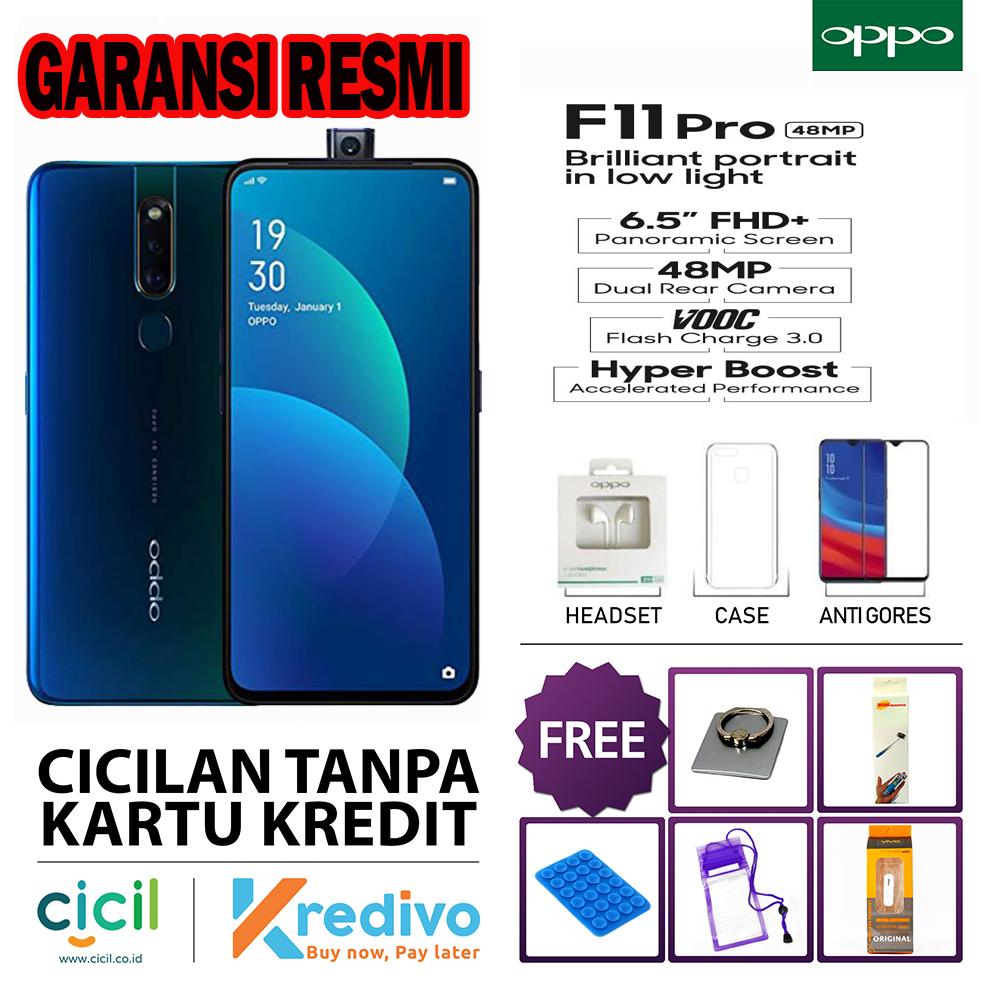 Oppo F11 Pro 6GB 64GB - Garansi Resmi OPPO 1 Tahun - Hitam
