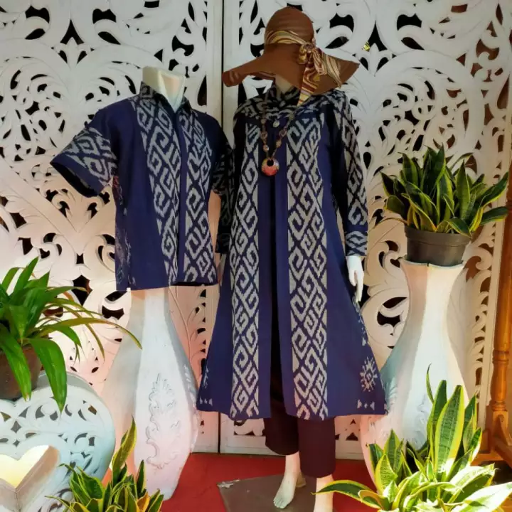 Couple Tenun Limited Blue Membeli Jualan Online Dress Dengan Harga Murah Lazada Indonesia