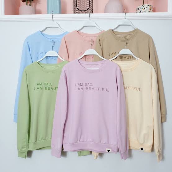 Jaket Wanita Kekinian Sweater Basic 