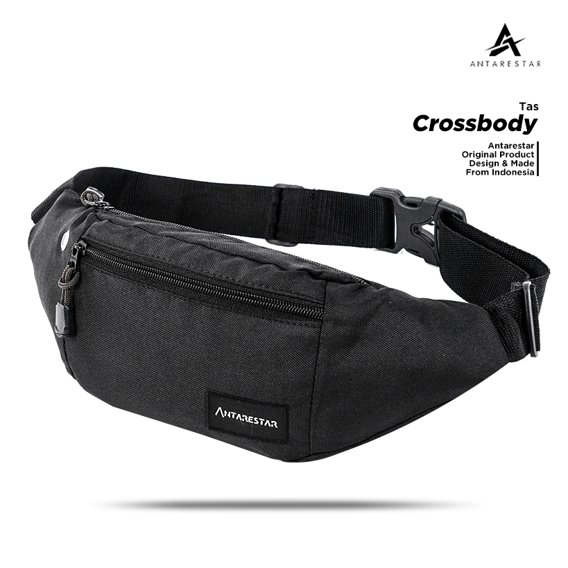 ANTARESTAR Official - TAS SELEMPANG PRIA WANITA WAIST BAG CROSSBODY CORDURA OUTDOOR | Lazada ...