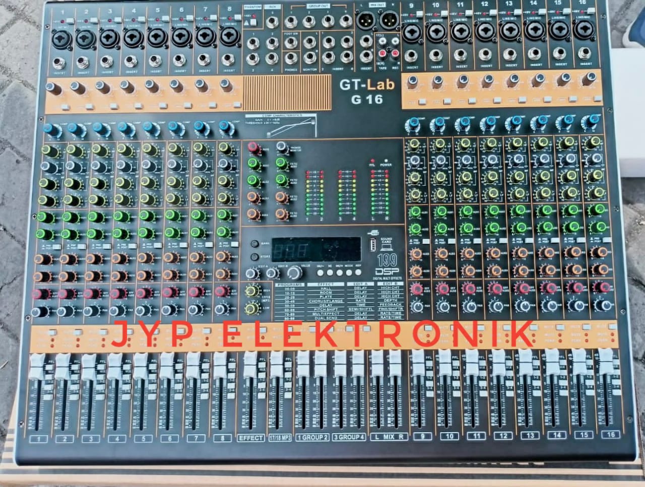 MIXER AUDIO GT LAB G16 / GT LAB G 16 16CHANNEL BY RDW ORIGINAL Lazada