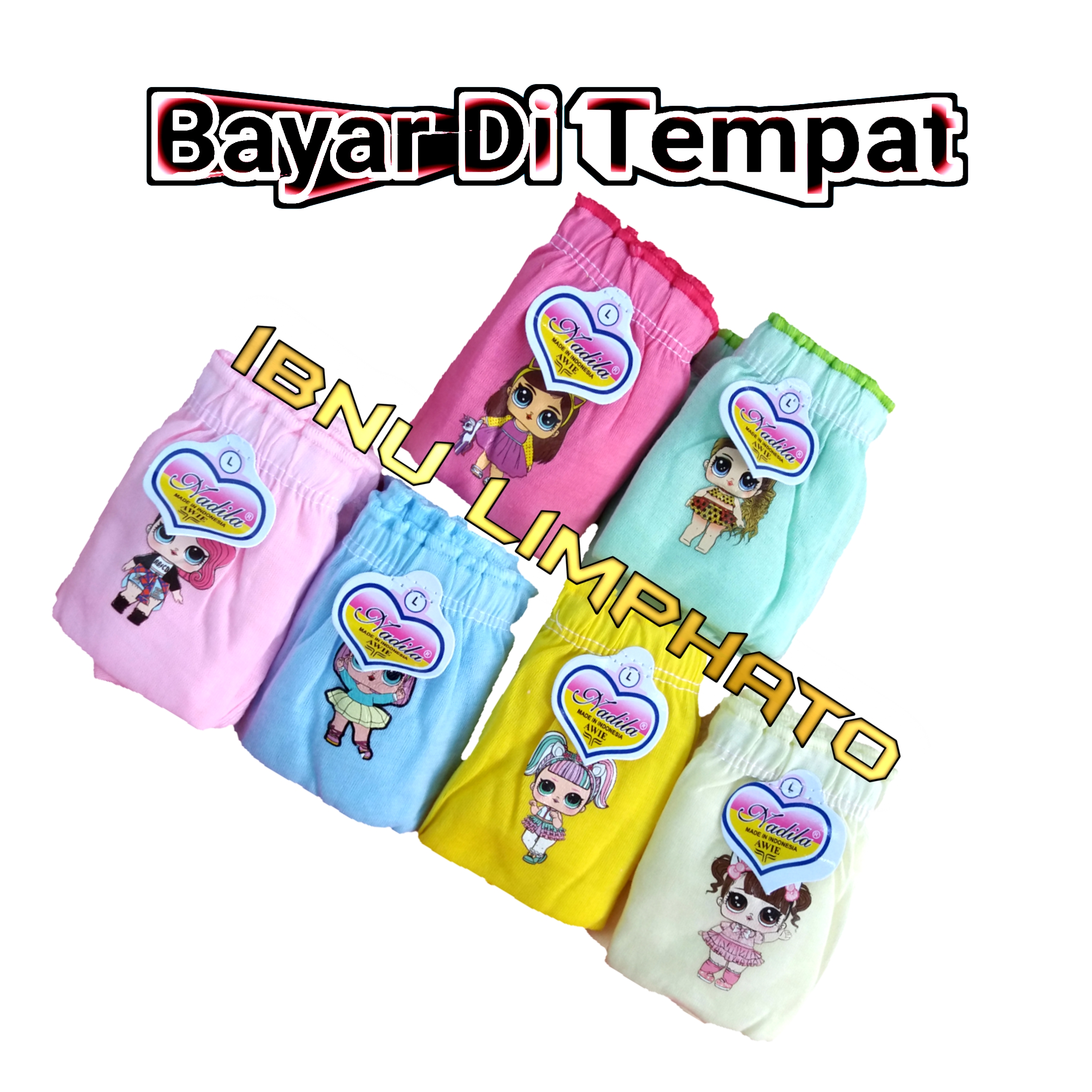 cutebabyroom anak bayi balita gaya motif huruf tudung puncak celana berpola 2 pcs set pakaian