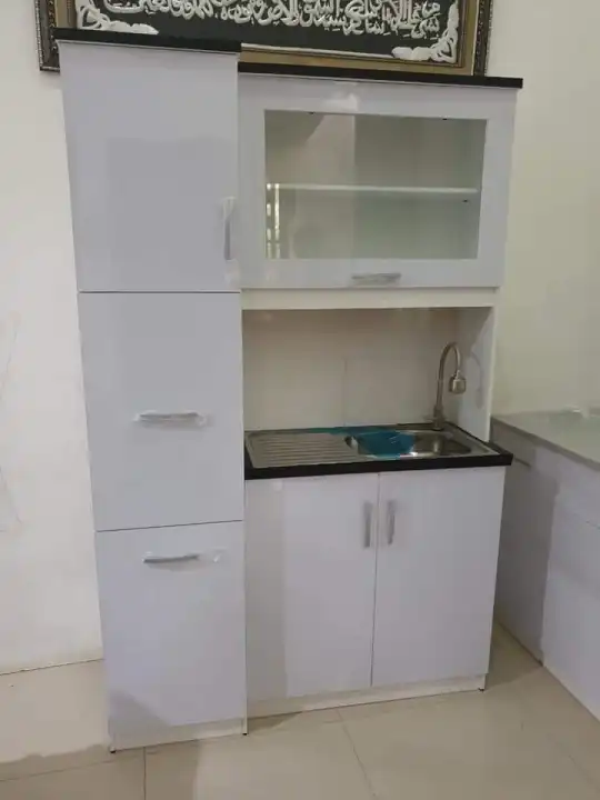 Rak Dapur Lemari Sink Lemari Cuci Piring Wastafel Duco Minimalis Lazada Indonesia