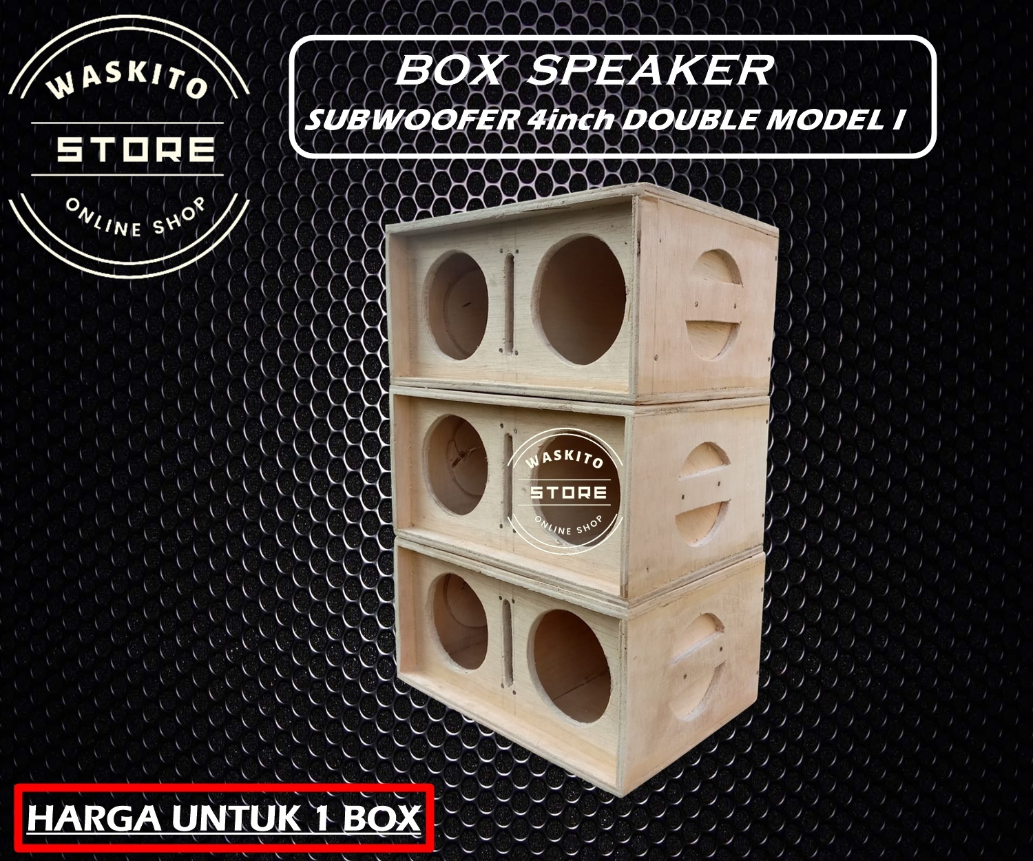 Box speaker 4 store inch