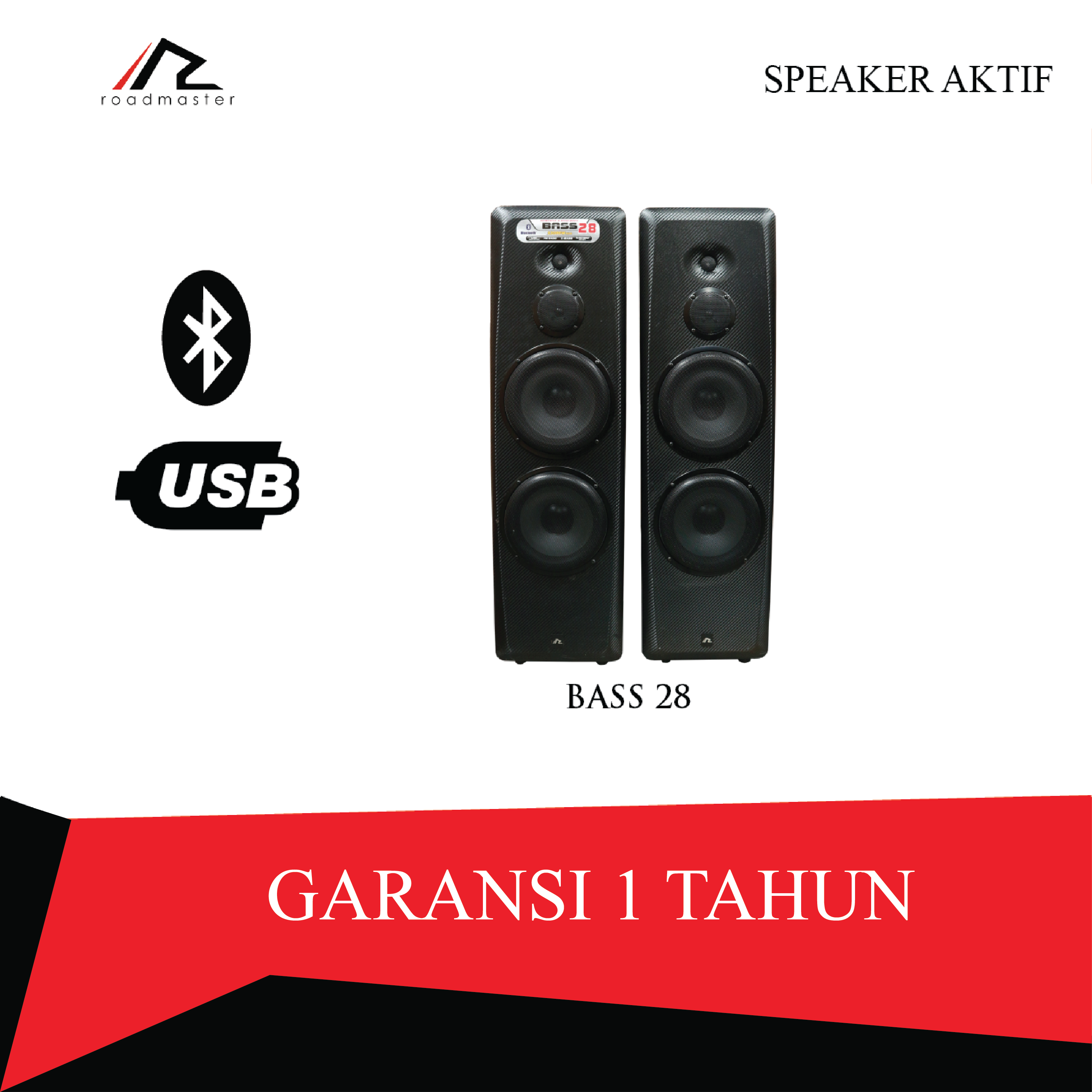 harga speaker roadmaster bass 28