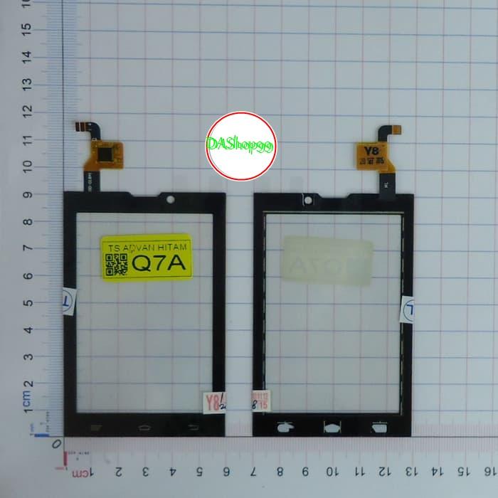 TOUCHSCREEN ADVAN Q7A BLACK WHITE
