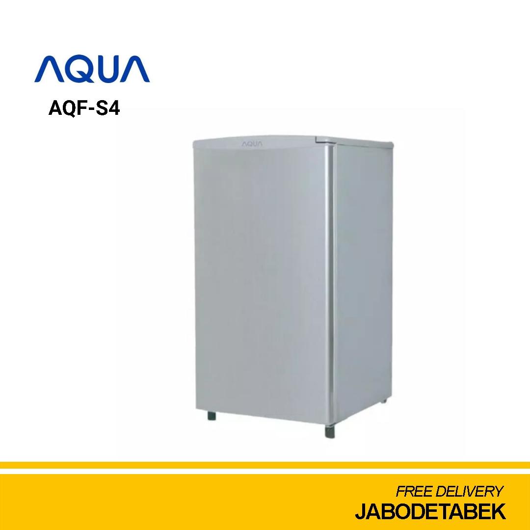 Aqua Freezer 1 Pintu 5 Rak Aqf S4s Silver Khusus Jadetabek 