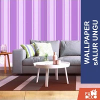 Jual Wallpaper Ungu Salur Terbaru Lazada Co Id
