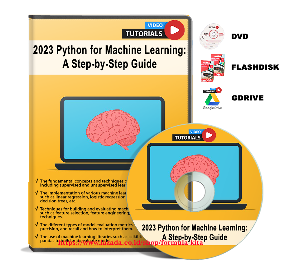 VIDEO TUTORIAL 2023 PYTHON FOR MACHINE LEARNING A STEP-BY-STEP GUIDE ...