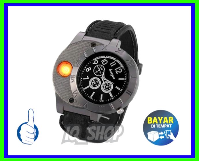 Jam Tangan Korek Elektrik The Lighter Watch Premium Jam Korek Elektrik
