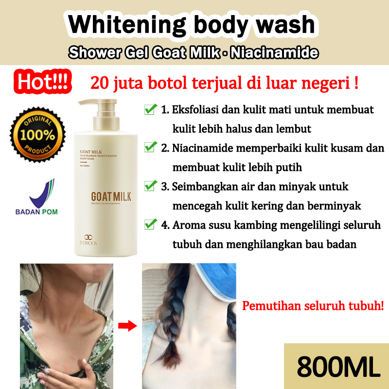 ✨ Lidymoon Body Wash Milk + Niacinamide ✨