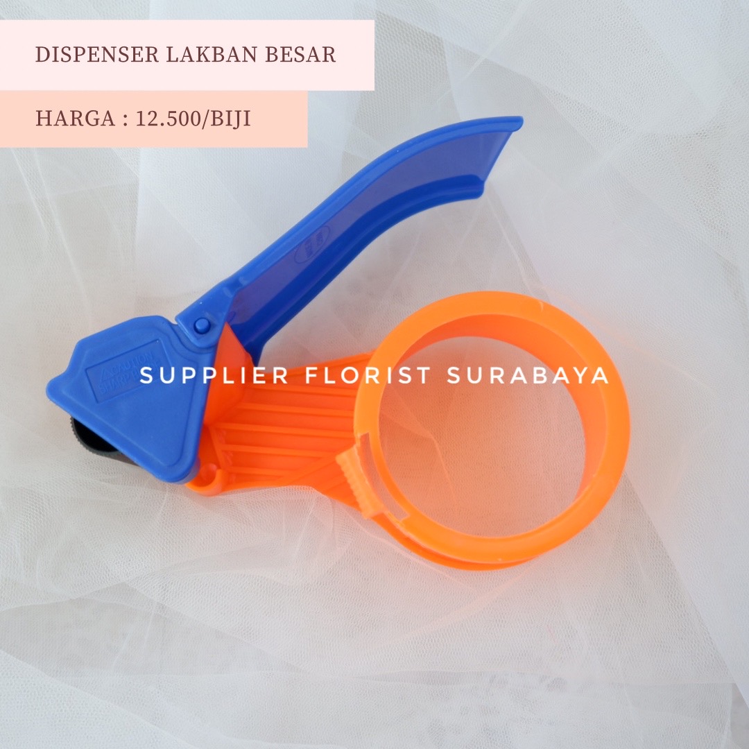 DISPENSER LAKBAN TAPE DISPENSER TAJAM KUAT BESAR MUAT ISOLASI HINGGA