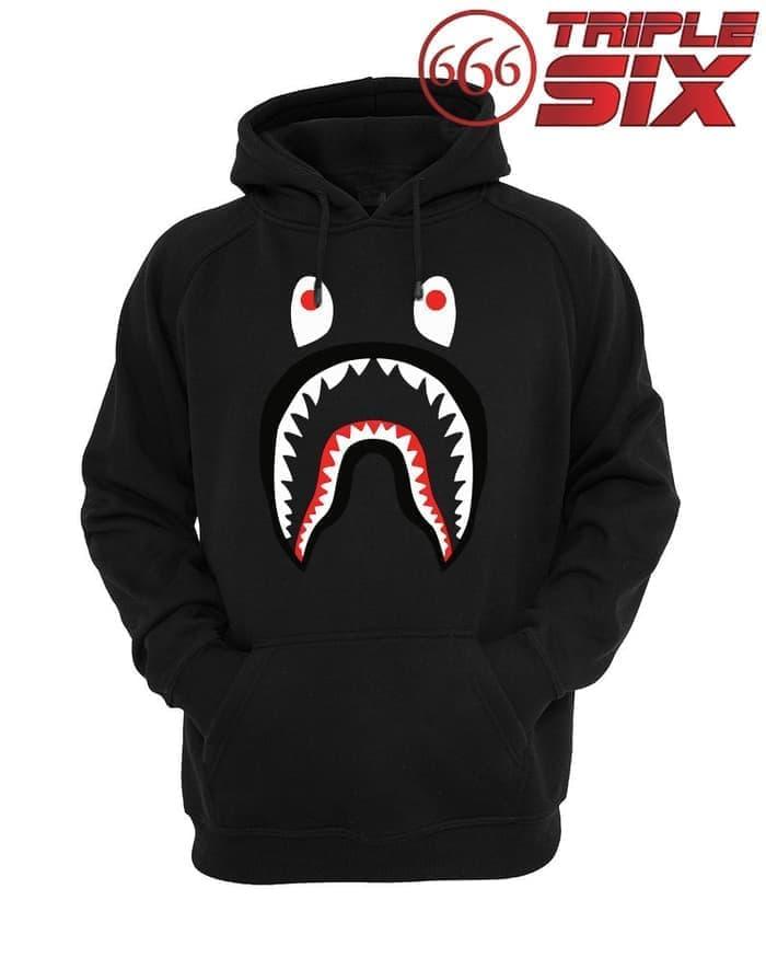 Jaket bape clearance shark