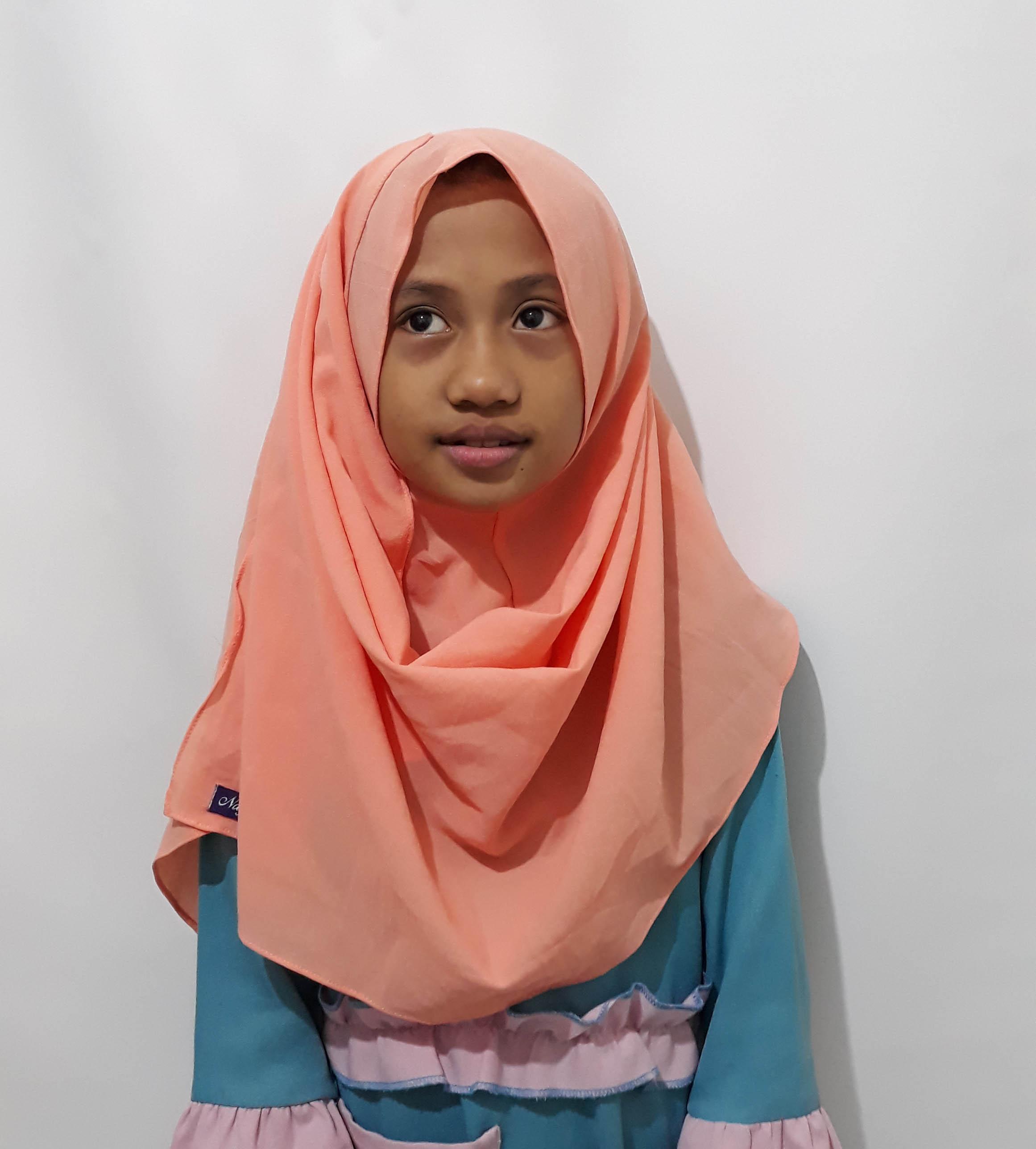 Jilbab instan anak-anak / pashtan OSI anak / pashmina instan anak - Naifahijab