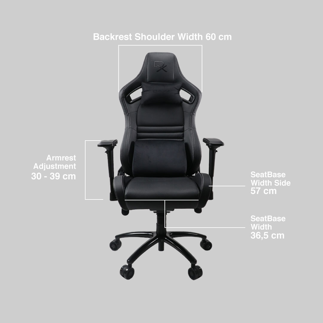 Rexus Gaming Chair Kursi Daxa Elco Two DX-EC2 DX EC2 MAX