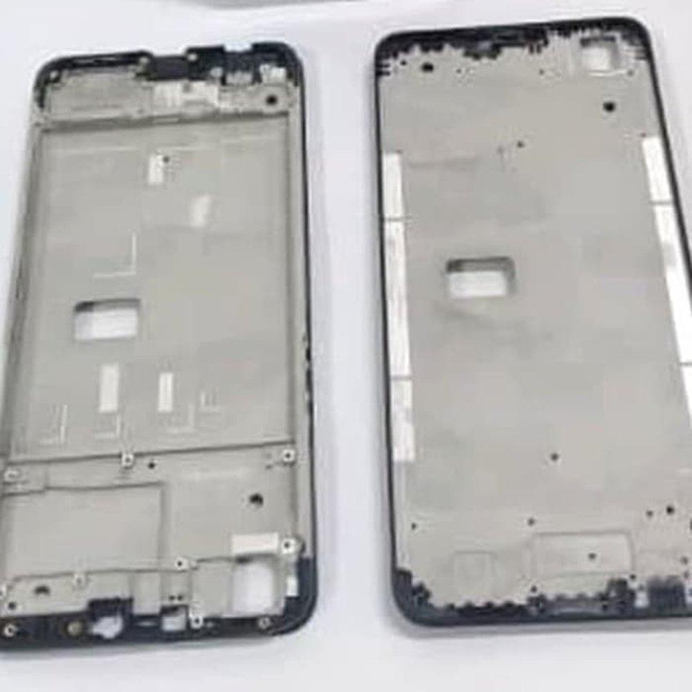 FRAME BEZEL TULANG TENGAH TATAKAN LCD OPPO A3S ORIGINAL