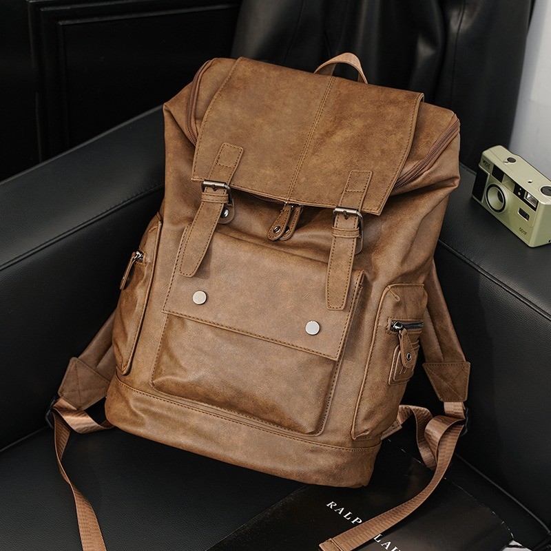 Tas Ransel Kulit Pria Tas Backpack Pria Tas Kulit Pria tas punggung