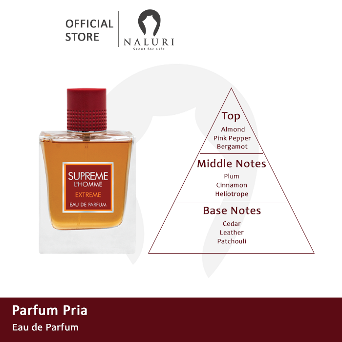 Parfum EDP For Men 100ml Fragrance World Supreme L'Homme Extreme