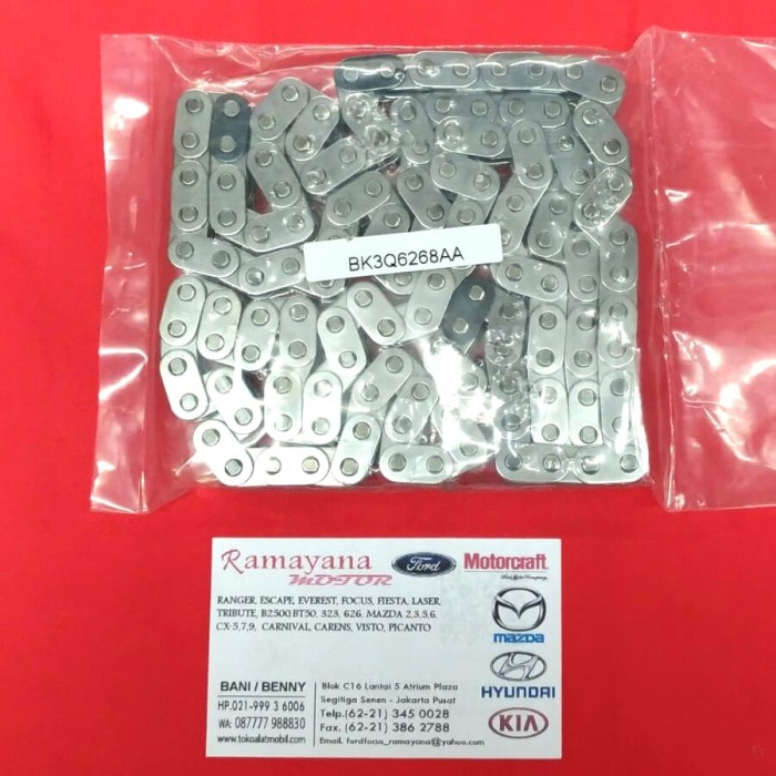 Free Ongkir Rantai Mesin Timing Chain Ford Ranger 2.2 Mazda BT50 Pro 2.