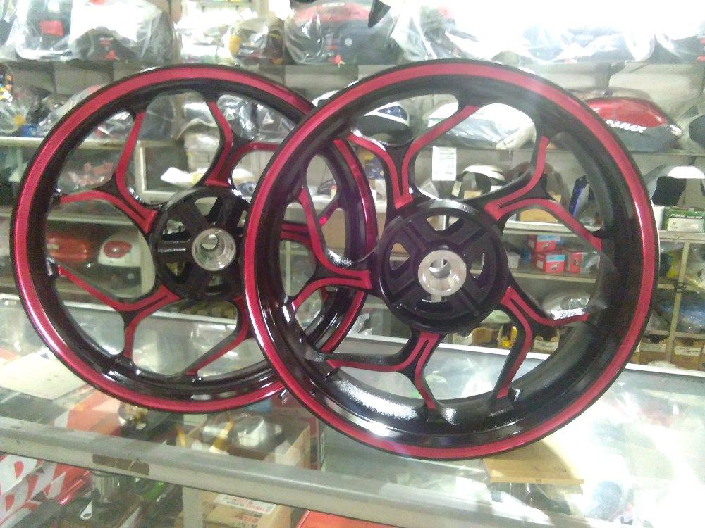 velg racing merek axio buat motor cbr 150 cb150R mega pro new