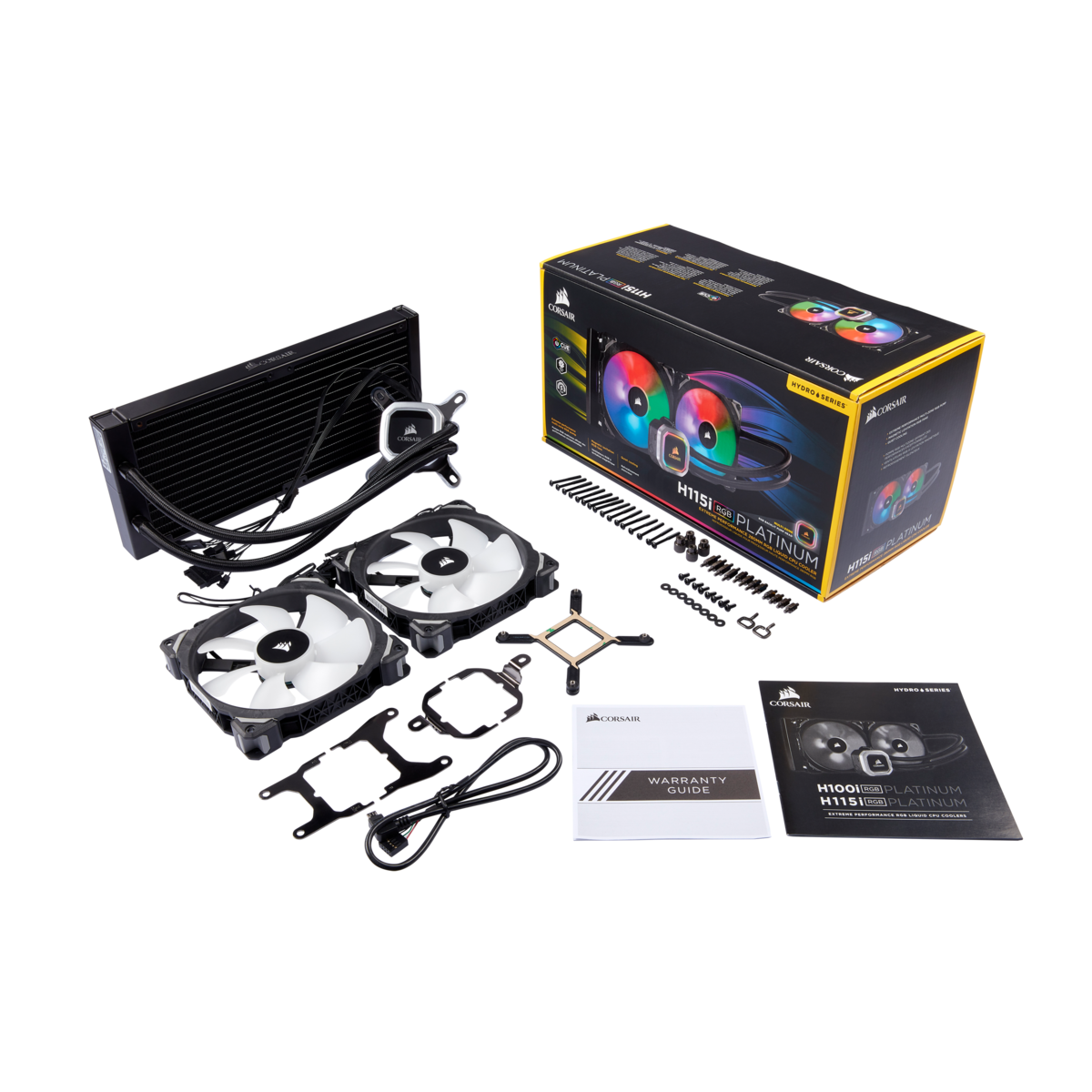 Corsair Hydro Series H115i RGB PLATINUM 280mm CPU Cooler CW