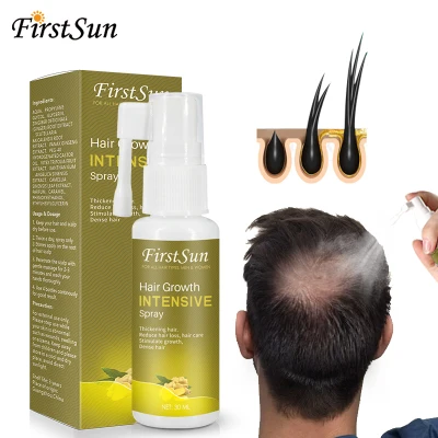 FILLURB Hair Growth Serum Spray Anti Preventing Hair Lose Liquid Natural Pure Essential Oils For Damaged Hair Repair Growing Women And Men (30ML)