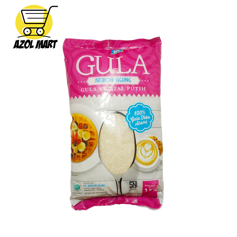 Gula Pasir Kebon Agung KBA Pink 1 Kg | Lazada Indonesia