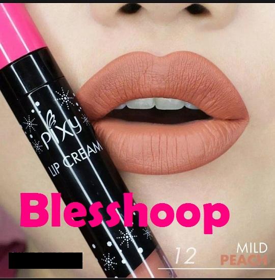 PIXY Lip Cream Mild Peach 12 - Blesshoop