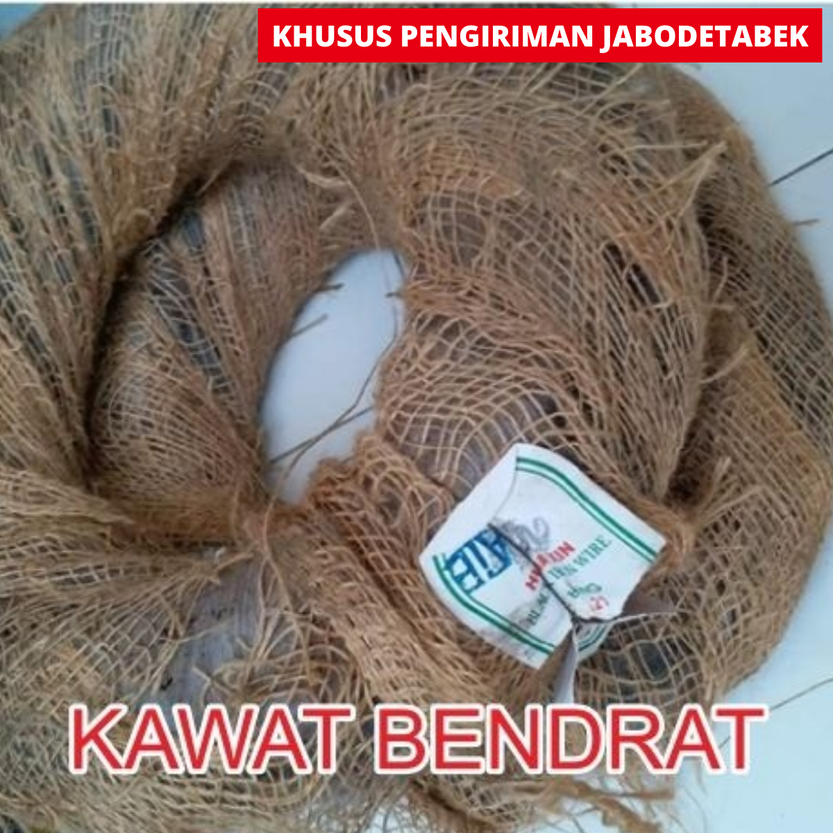 Kawat Bendrat Kawat Beton RRT 25kg Berat/Roll 24.5 Per 1KG (kirim ...