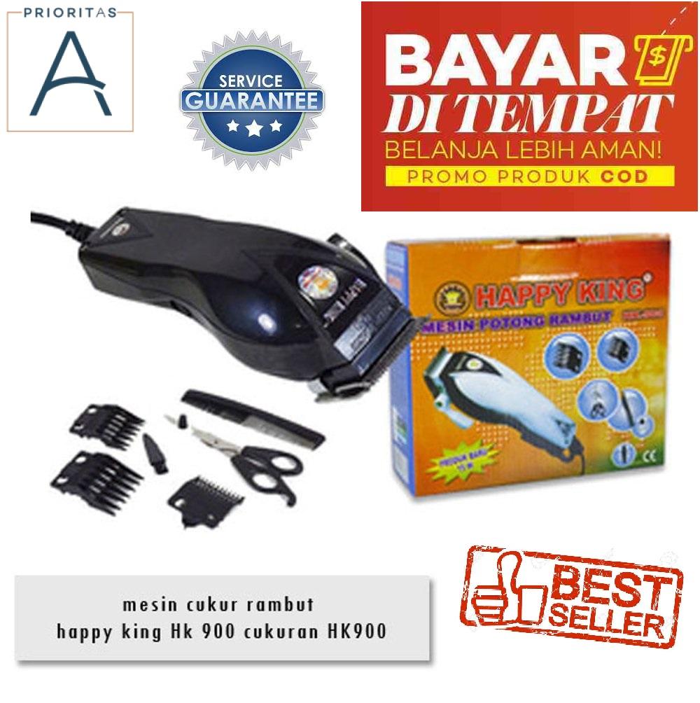 Hair Clipper BERGARANSI Cliper Alat Mesin Cukur Gunting Potong Rambut Listrik HK Modernlifeshop Happy King