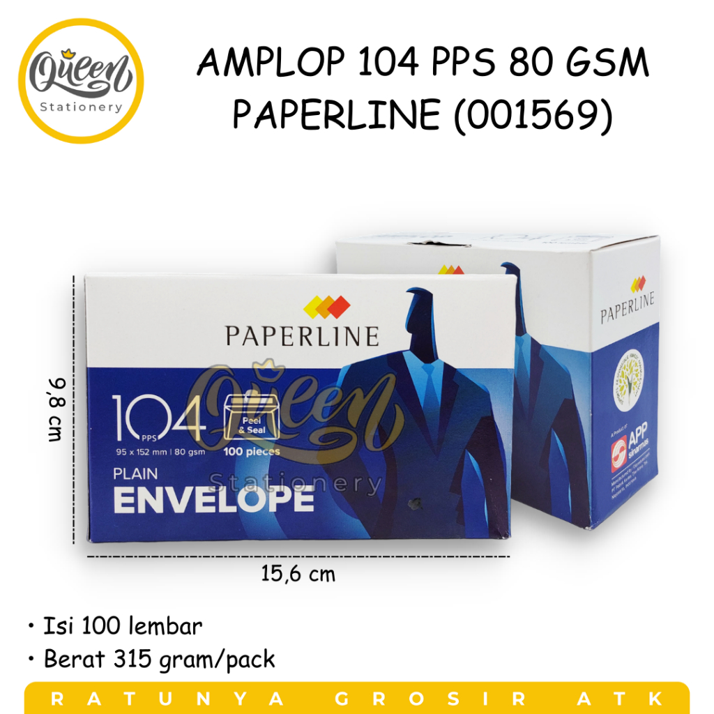 Pack Amplop Pps Gsm Paperline Plain Envelope Putih Polos Amplop Lazada Indonesia