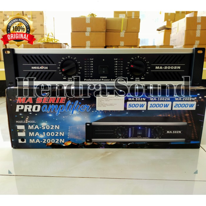 Megafox MA2002N PRO Power Amplifier Lazada Indonesia