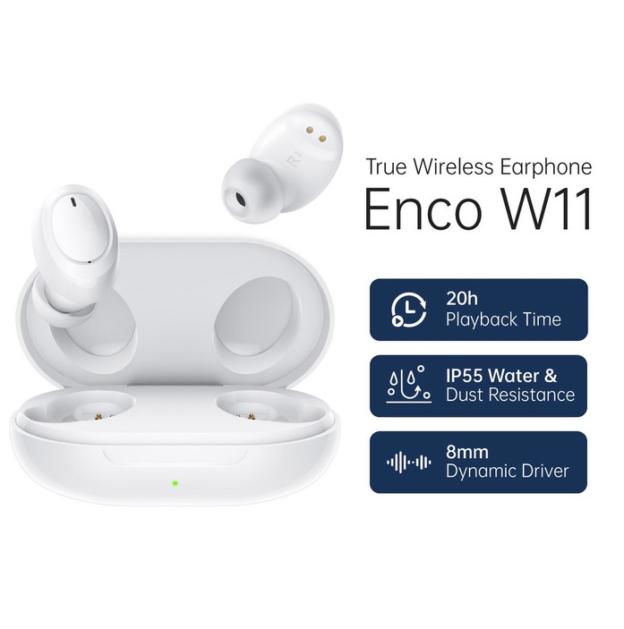 EARPHONE OPPO ENCO W11 TRUE WIRELESS 