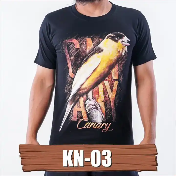 Kaos Burung Kicau Kaos Kenari Kn 03 Kaos Kicau Mania Om Kicau
