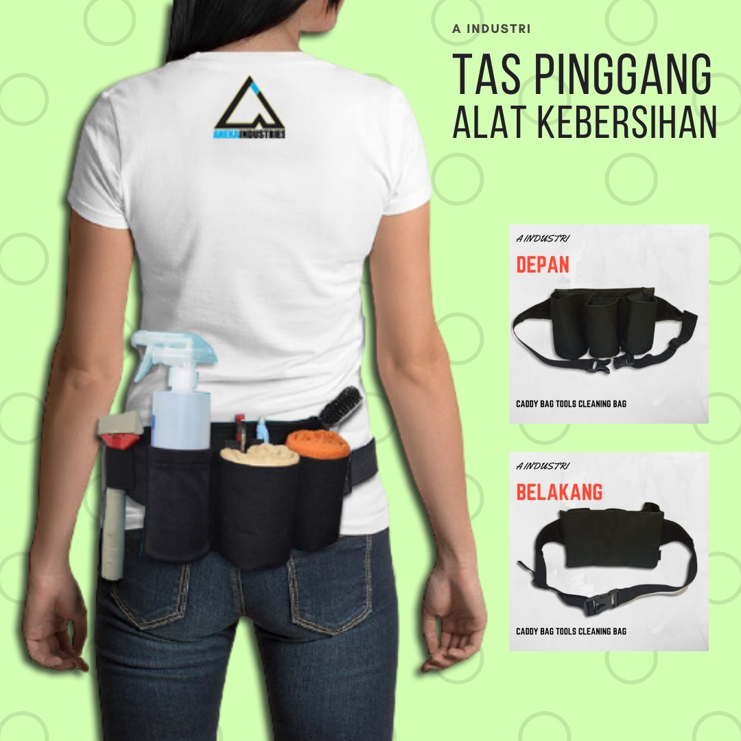 Tas waist bag Cleaning service caddy BAG Pinggang OB RDS industries