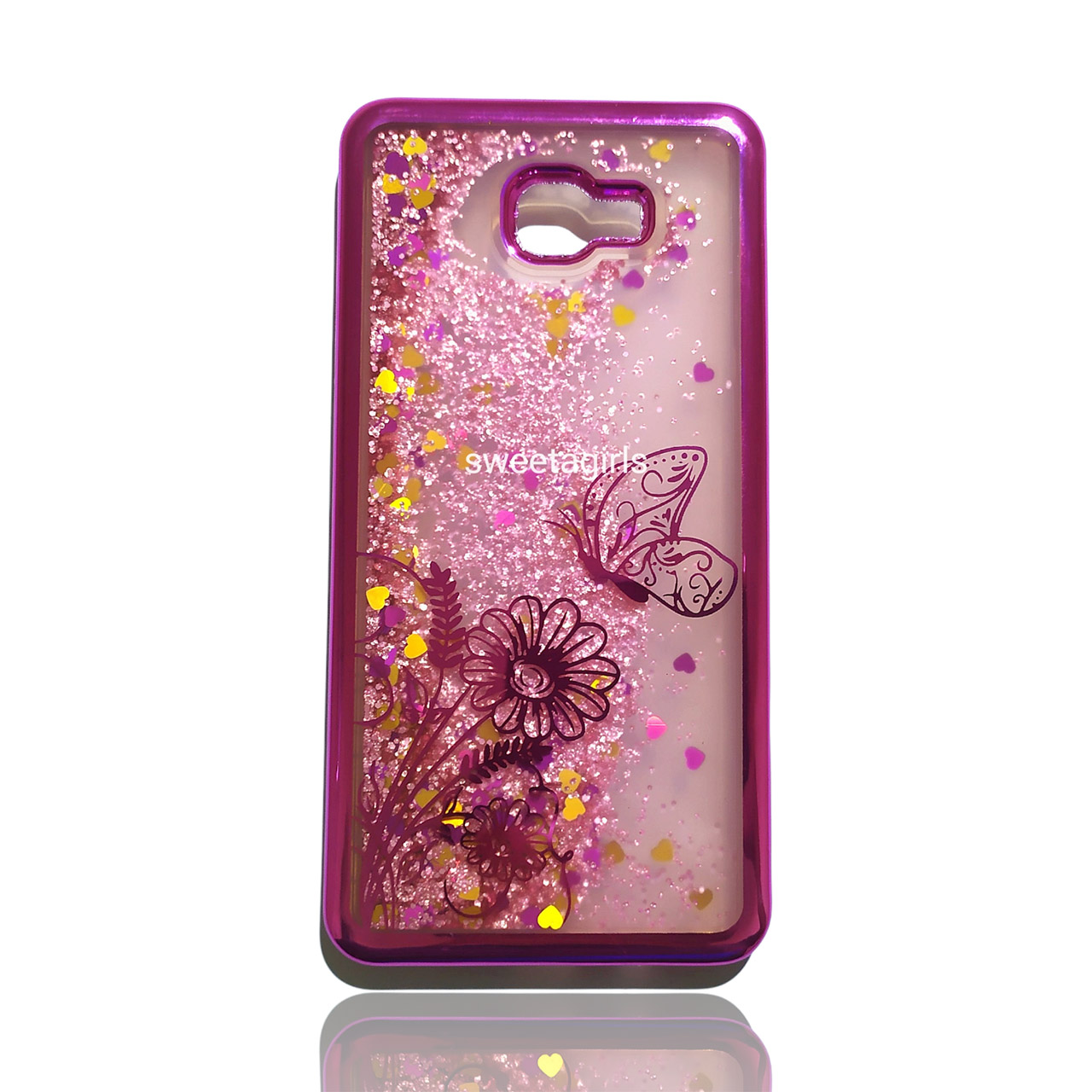 Meesho Samsung J2 2016 Cover Case Water Glitter Untuk Samsung