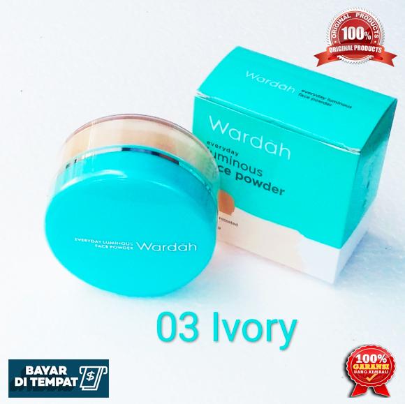 Bedak tabur untuk kulit berminyak 03 Ivory 30gram / COD Bedak tabur 03 Ivory / Bedak tabur Luminous no 03 / Bedak tabur untuk remaja / Bedak tabur yang aman