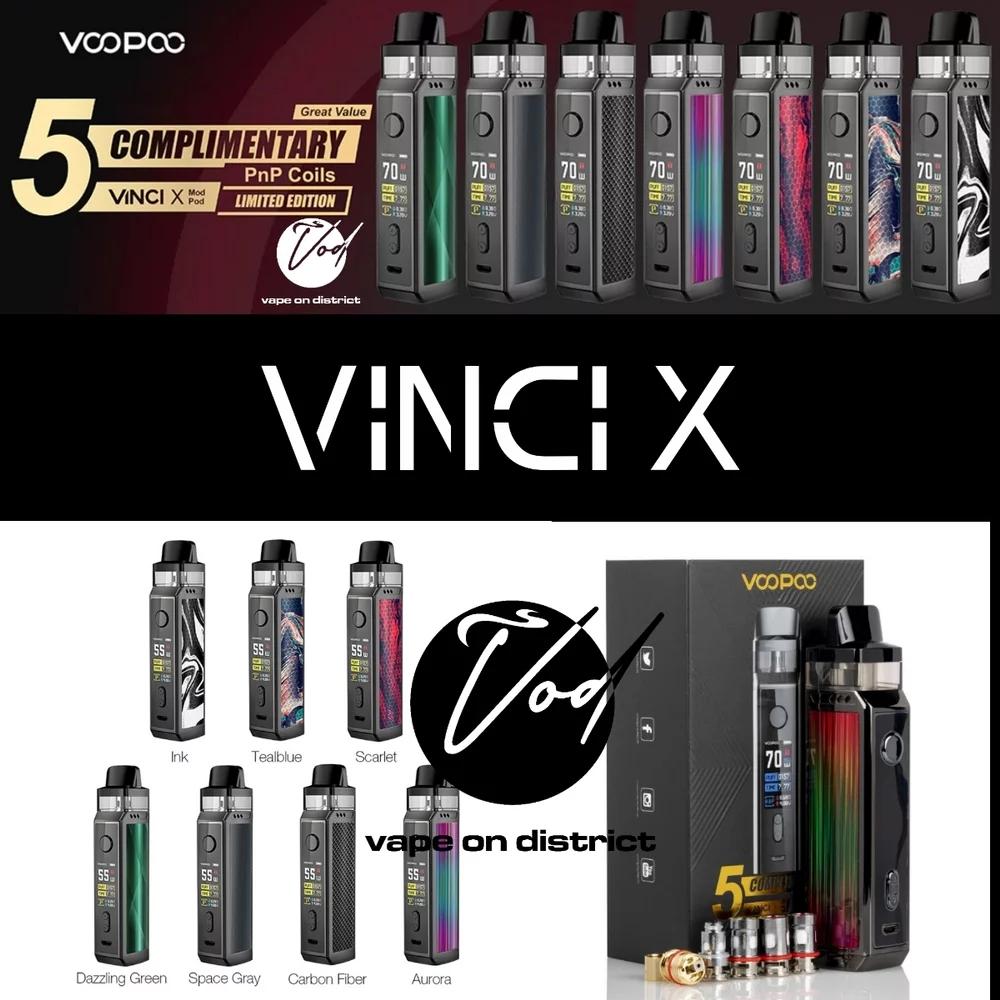 elfbar nachfüll pod läuft aus VooPoo Vinci X Limited Edition Mod Pod Authentic Original Starter Kit Zinc  Alloy + Pctg Material Mod Pod 5