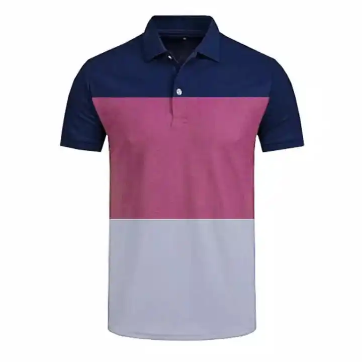 baju polo pink