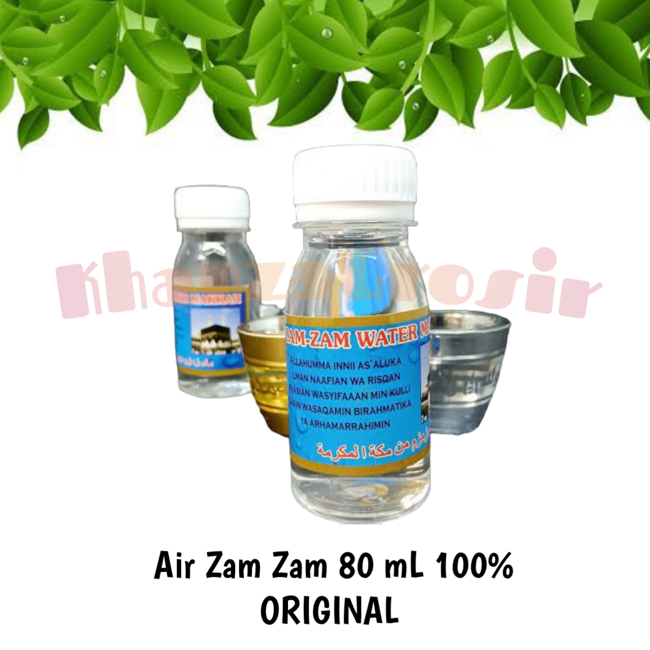 Air Zamzam/ Zam zam kemasan botol 80 ml Original Lazada Indonesia