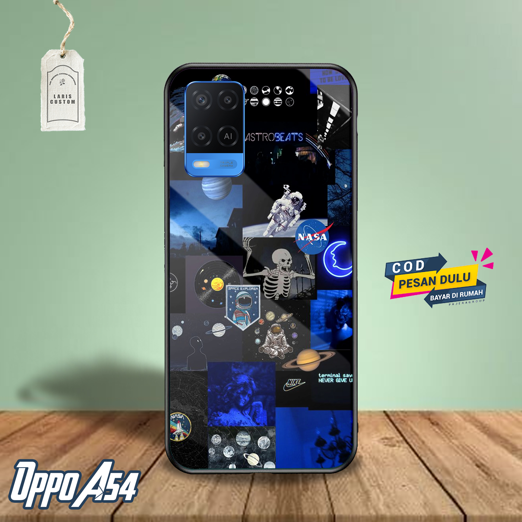 casing hp oppo a54 nasa