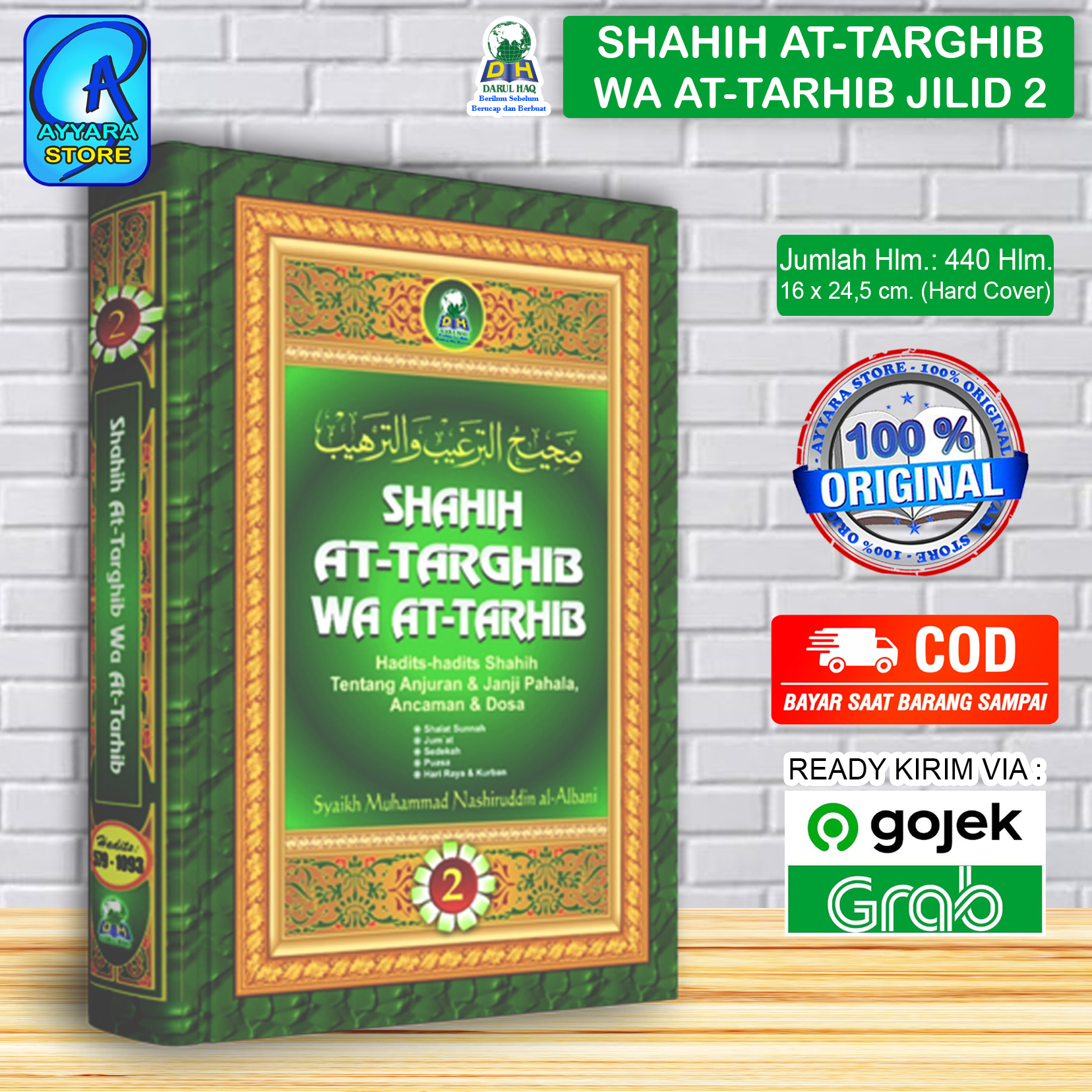 Shahih At-Targhib Wa At-Tarhib Jilid 2 - Hadits Hadits Shahih Tentang ...