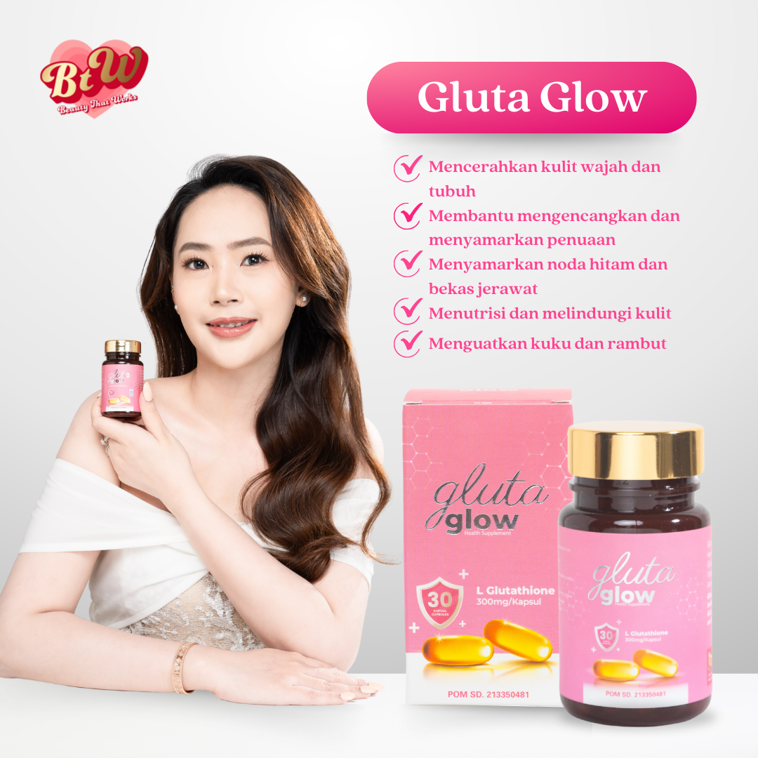 GLUTA GLOW SKINUP PLUS / L-Glutathione plus Vitamin C Bpom