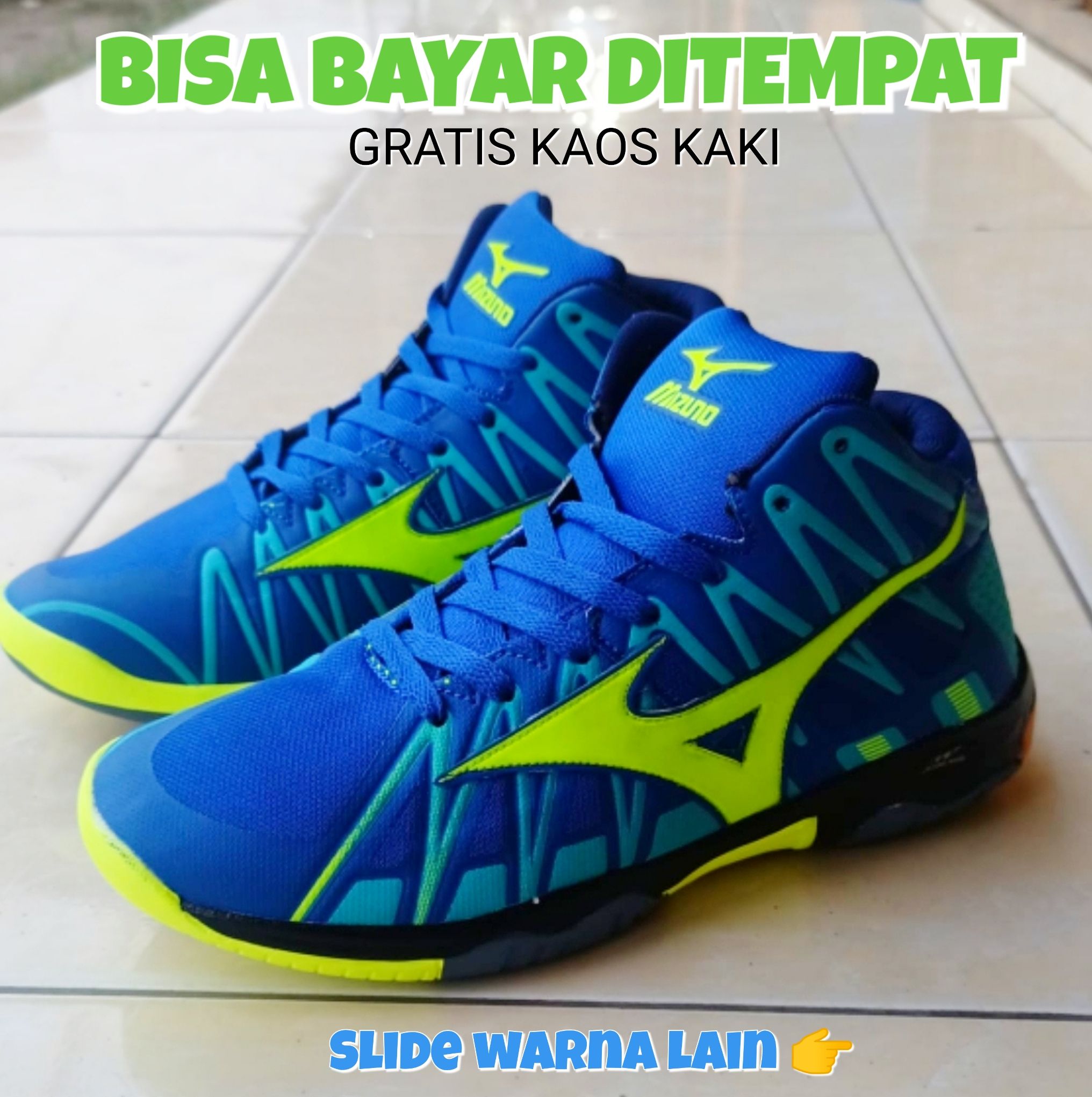 Sepatu voli mizuno outlet tornado