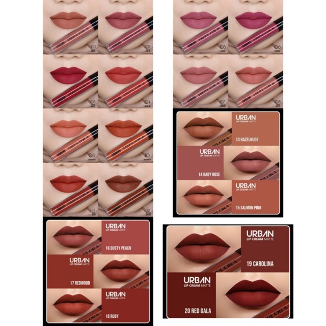 IMPLORA LIP CREAM URBAN LENGKAP ORI Lazada Indonesia