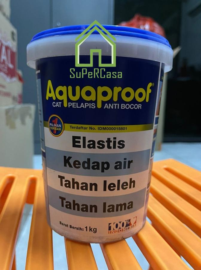 Aquaproof Waterproofing 1Kg Cat Pelapis Anti Bocor 1 KG Lazada Indonesia