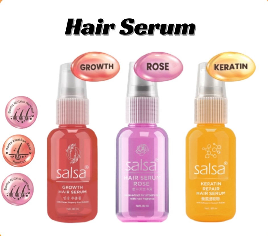 Salsa Hair Serum Spray 80ml/Serum Rambut