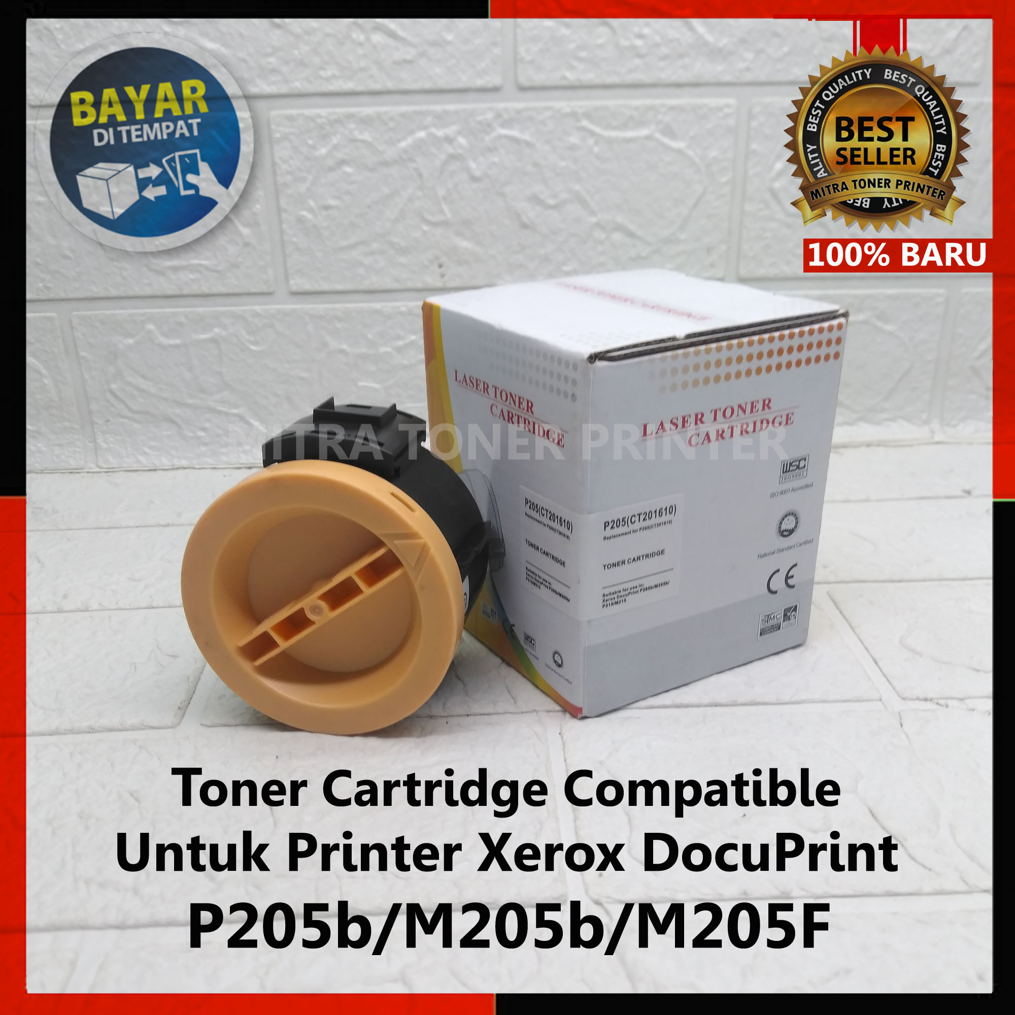 Toner cartridge Compatible untuk printer Fuji Xerox DocuPrint