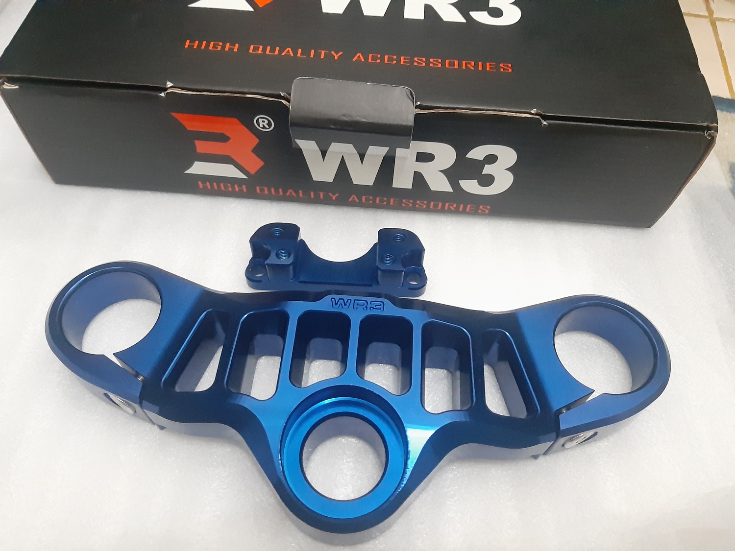 triple clamp ninja 250 fi